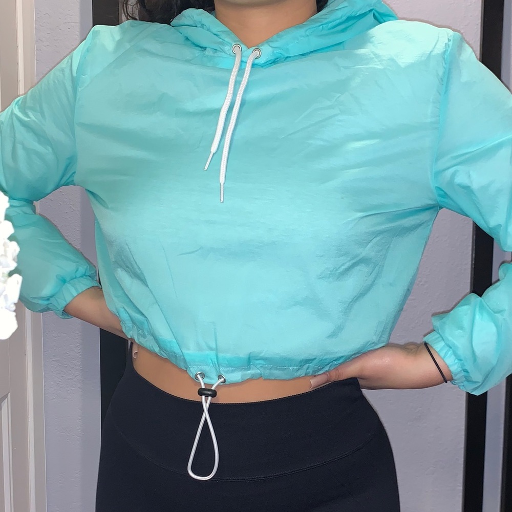 American Appeal cropped windbreaker